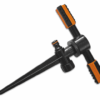 Зрошувач 2 ріжковий DUO, обертовий на кілку, BLACK LINE, ECO-TS1010