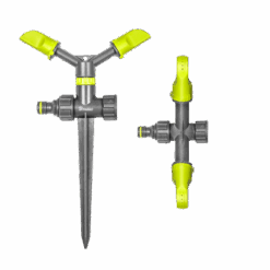 Зрошувач обертовий 2-х ріжковий на кілку LIME LINE в блістері, LE-6101