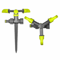 Зрошувач обертовий 3-х ріжковий на кілку LIME LINE в блістері, LE-6102