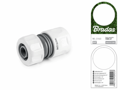 Конектор 3/4", POWER JET, STANDARD, WHITE LINE, WL-2163 - Зображення 2