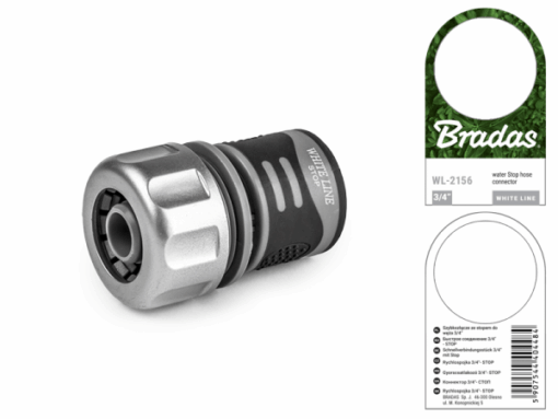 Конектор 3/4", STOP, TPR WHITE LINE, WL-2156 - Зображення 2