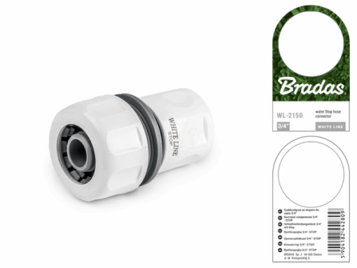 Конектор 3/4", STOP, WHITE LINE, WL-2150 - Зображення 2