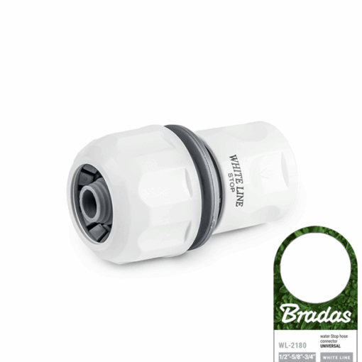 Конектор STOP УНІВЕРСАЛЬНИЙ 1/2", 5/8", 3/4", WHITE LINE, WL-2180