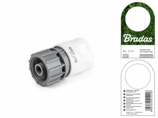 Конектор STOP з внутрішньою різьбою 3/4", WHITE LINE, WL-2141 — изображение 2