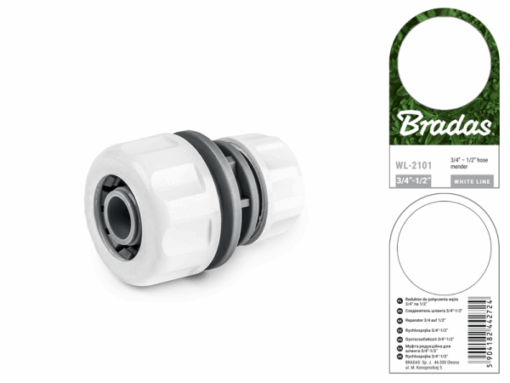Муфта з'єднувальна  1/2" - 3/4", WHITE LINE, WL-2101 - Зображення 2