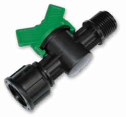 Мінікран лінійний різьба зовнішня 1/2" / різьба внутрішня 3/4", DSWZ11-1234L