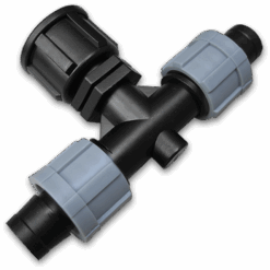 Трійник крапельна стрічка х2 / різьба внутрішня 1/2", DSTA05-12L