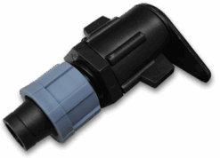 Старт-конектор довгий для крапельної стрічки в плаский шланг, DSTA11-03L