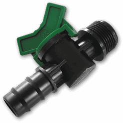 Мінікран лінійний штуцер для трубки 20мм / різьба зовнішня 3/4", DSWZ09-3420L