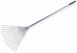 Граблі віялові регульовані, металеві, KT-W120-1