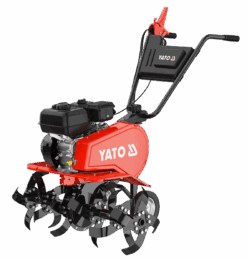 Культиватор бензиновий YATO: двигун- 6,5 КС, ширина борозни- 34-78 см, глибина- 160-300 мм, бак-1,2л