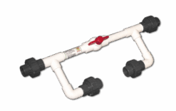 Байпас для інжектора Вентурі 3/4", з'єднання з внутрішньою різьбою 3/4", DSFI-0434L