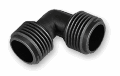 З'єднувач-коліно 2 x різьба зовнішня 1", DSA-531010L