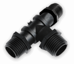 Трійник 3 х різьба зовнішня 1", DSA-561010L