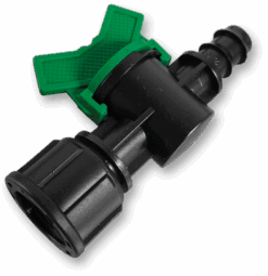 Мінікран лінійний різьба внутрішня 3/4" / штуцер для трубки 20мм, DSWZ12-2034L