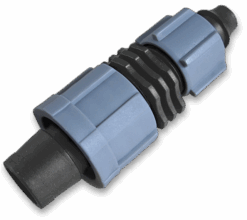 Старт-конектор крапельна стрічка / з'єднувач з гайкою для трубки, DSTA08-01L