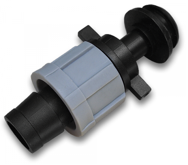 Старт-конектор крапельна стрічка / з'єднувач з прокладкою для трубки, DSTA07-07L