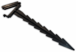 Кілок-заглушка 21 см для зрошувальної стрічки GOLD SPRAY шириною 50-80мм, DSA-3721L