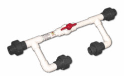 Байпас для інжектора Вентурі 1 1/2", з'єднання з внутрішньою різьбою 1 1/2", DSFI-0464L