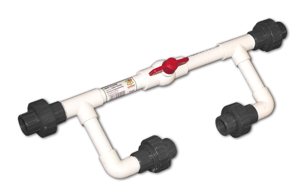 Байпас для інжектора Вентурі 1 1/2", з'єднання з внутрішньою різьбою 1 1/2", DSFI-0464L