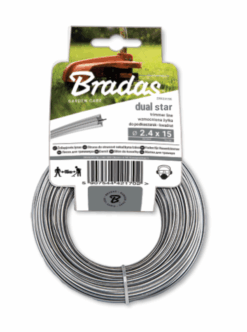 Ліска для тримера RIPPER DUAL "зірка" 3,0мм х 15м, ZRG3015K